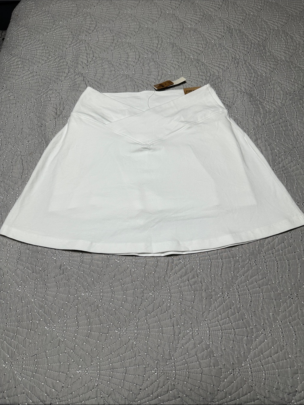Victoria Secrets Pink White High Waist V Crossover Skort, NWT’s, Size Medium